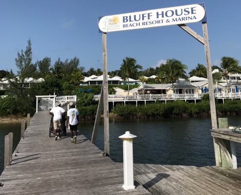 Bluff House-Pier Sign welcome